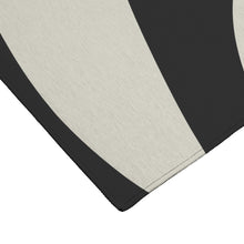 Load image into Gallery viewer, Black and white streams area rug