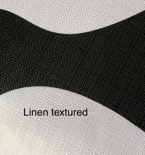 Load image into Gallery viewer, Black and White organic shapes pillow
