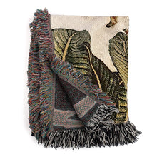 Load image into Gallery viewer, Bird Of Paradise Throw Blanket, Floral Design, Cozy And Stylish, Interior Decor Blanket, Home Accent, Home Accessory, Interior Design Accent