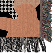 Load image into Gallery viewer, Retro mod blanket, tapestry, abstract decorative, 80's 90's