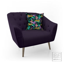 Load image into Gallery viewer, Wild Jungle throw pillow, modern Interior boho decor, home decor, pillow cover and insert, bohemian stye pillow