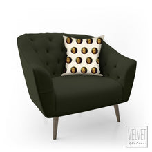 Load image into Gallery viewer, Mona Lisa pillow, statement pillow, Interior decor, home decor, pillow cover and insert, accent pillow, classic, eclectic, Vintage decor