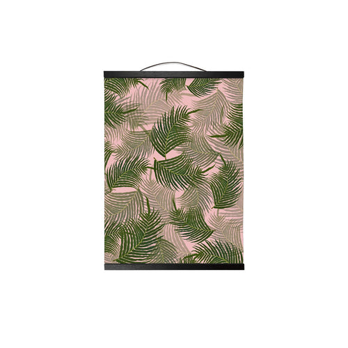 Wall hanging Canvas Print Palm Tree Leaves, Home Decor, Wall Art, Wall Accent, Interior Decor, Home Accents, Art For Walls
