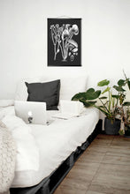 Load image into Gallery viewer, Botanical Illustration Hanging Canvas Print, Encyclopedia Art, Home Decor, Wall Art, Wall Hanging, Interior Decor, Home Accent, Art For Wall