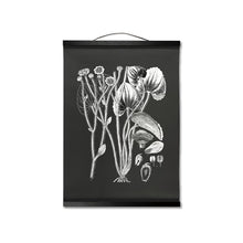 Load image into Gallery viewer, Botanical Illustration Hanging Canvas Print, Encyclopedia Art, Home Decor, Wall Art, Wall Hanging, Interior Decor, Home Accent, Art For Wall