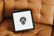 Load image into Gallery viewer, Mid century black and white print, retro style, neutral fine art print wall decor, modern art, fine art, wall hanging, Interior design, home