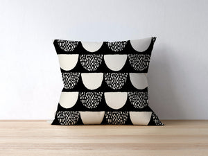 Arches and spots pillow