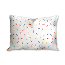 Load image into Gallery viewer, Colorful Sprinkles pillow