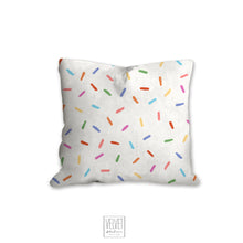 Load image into Gallery viewer, Colorful Sprinkles pillow