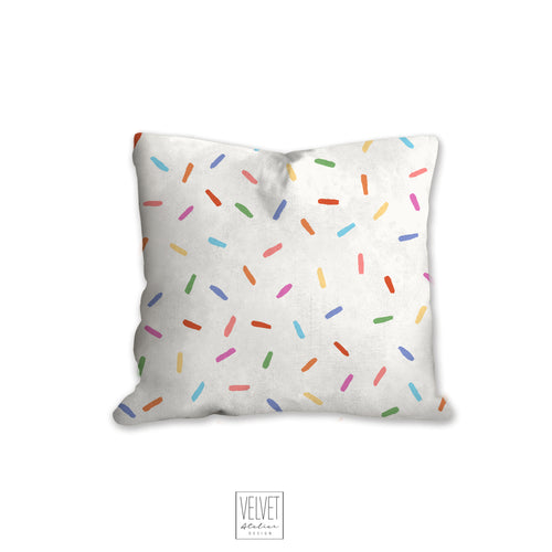 Colorful Sprinkles pillow