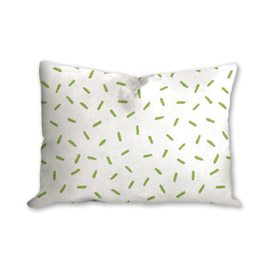 Green Sprinkles pillow