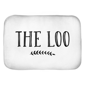 The Loo Bath Mat, Stylish Bathroom Decor