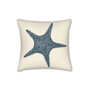 Set of 2 Starfish pillows, coastal decor accent, modern, home decor, pillow cover and insert, accent cushion, beach home style, ocean art