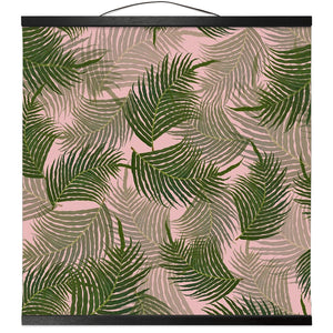 Wall hanging Canvas Print Palm Tree Leaves, Home Decor, Wall Art, Wall Accent, Interior Decor, Home Accents, Art For Walls