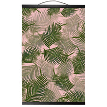 Load image into Gallery viewer, Wall hanging Canvas Print Palm Tree Leaves, Home Decor, Wall Art, Wall Accent, Interior Decor, Home Accents, Art For Walls