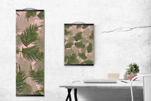 Load image into Gallery viewer, Wall hanging Canvas Print Palm Tree Leaves, Home Decor, Wall Art, Wall Accent, Interior Decor, Home Accents, Art For Walls