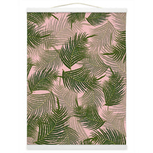 Load image into Gallery viewer, Wall hanging Canvas Print Palm Tree Leaves, Home Decor, Wall Art, Wall Accent, Interior Decor, Home Accents, Art For Walls