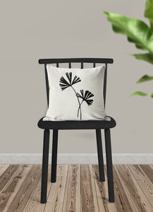 Botanical plant pillow, fern tropical pillow, Interior decor, home decor, pillow cover and insert, botanical decor, natural decor