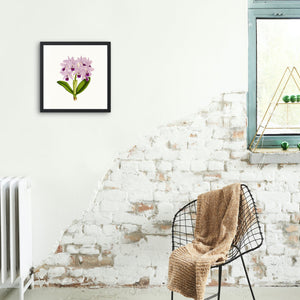Lavender flowers art print, floral art print wall decor, botanical art, vintage flowers, fine art, wall hanging, Interior design, home decor